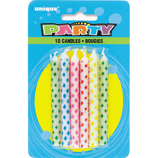 Diamond Design Birthday Candles | 10ct - Zurchers