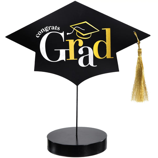 Congrats Grad Graduation Cap Standing Centerpiece