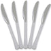Silver Plastic Knives | 20ct - Zurchers
