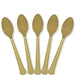 Gold Plastic Spoons | 20ct - Zurchers