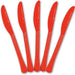 Apple Red Plastic Knives | 20ct - Zurchers