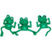 Frog Finger Puppets, Green. 1.5" x 1" | 72 ct