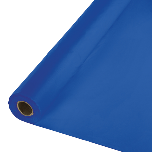 Cobalt Plastic Tablecover Roll 250'x40" | 1ct