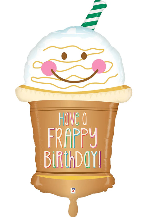 Have A Frappy Birthday Supershape Mylar 32" | 1ct - Zurchers