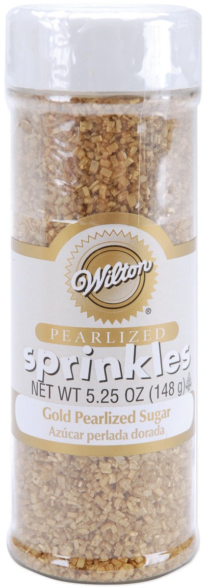 Gold Pearlized Sugar Sprinkles 5.25oz | 1ct - Zurchers