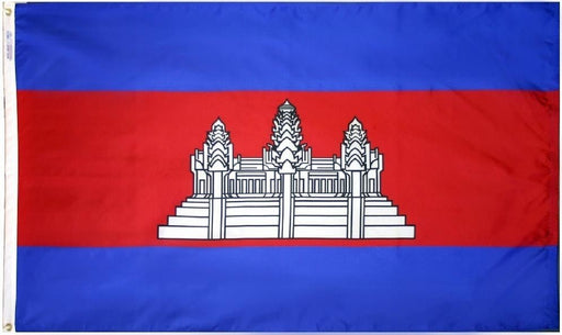 Cambodia Flag 5' x 3' | 1 ct - Zurchers