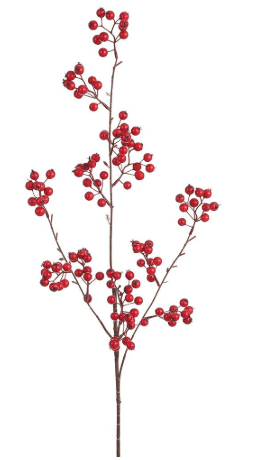 37" Berry Spray Red | 1ct - Zurchers