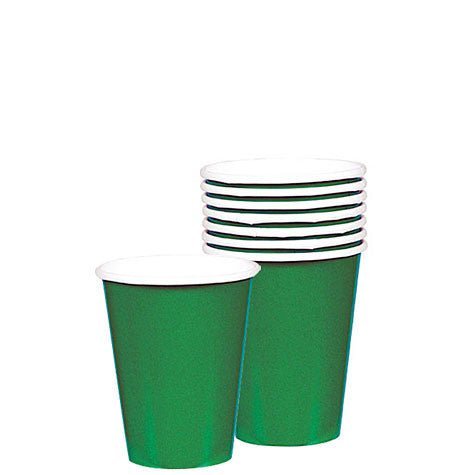 Festive Green 9 oz. Cups | 20ct - Zurchers
