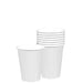 Frosty White Paper Cups 9oz | 20ct - Zurchers