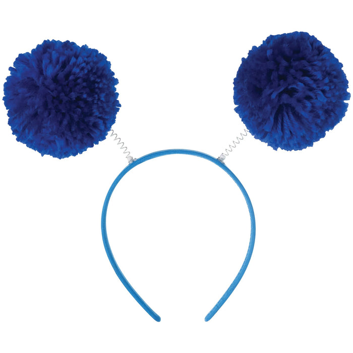 Blue Pom Pom Headbopper | 1 ct