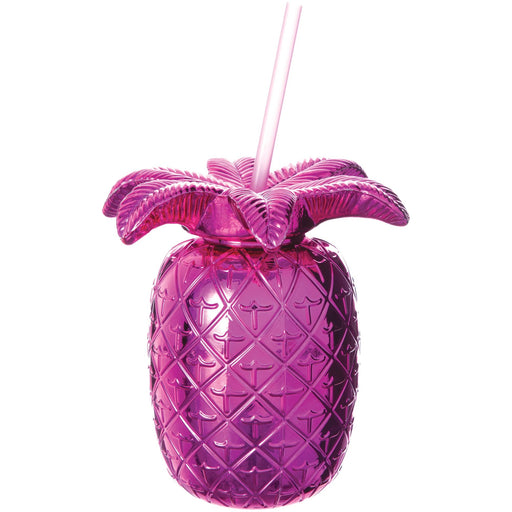 Pineapple Electroplated Sippy Cup, 18oz