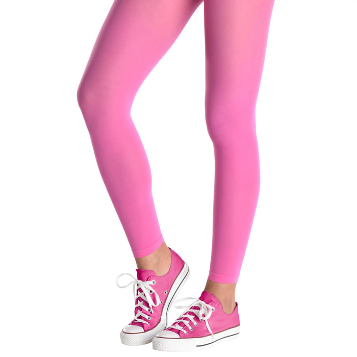 Pink Footless Tights Adult | 1ct