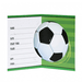 8ct Invitations 3D Soccer - Party Supplies