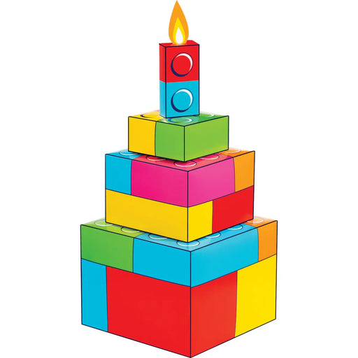 Block Bash 3D Centerpiece | 4 pcs - Zurchers
