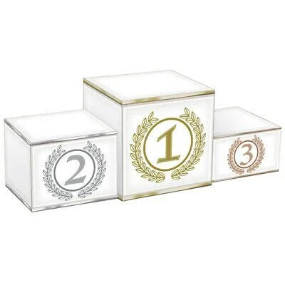 3D Olympic Podium Centerpiece | 1ct - Zurchers