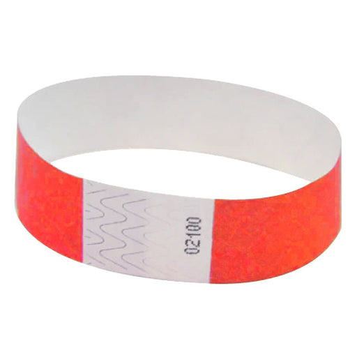 Red Tyvek Wristband | 100ct - Zurchers