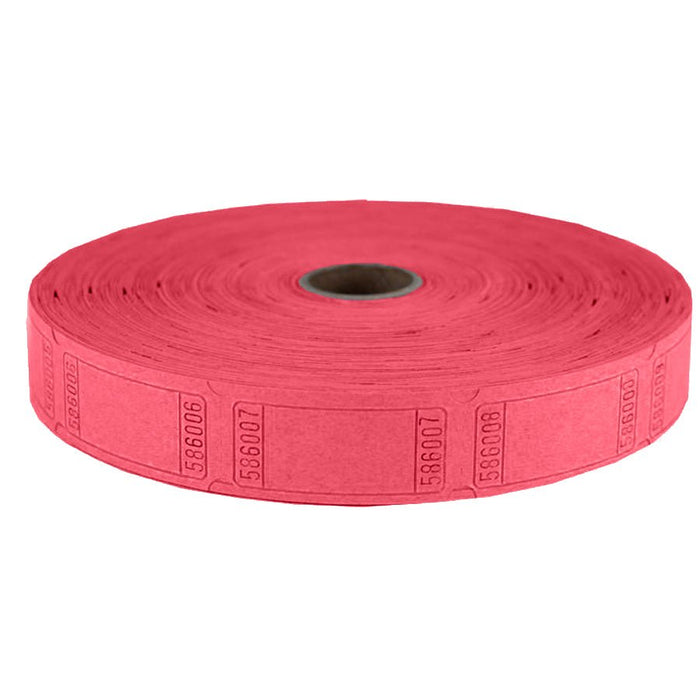 Red Single Ticket Roll 2000pcs | 1ct - Zurchers