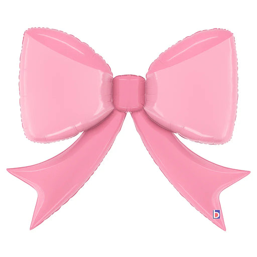 Pretty Pink Bow Supershape Mylar 41" | 1ct - Zurchers
