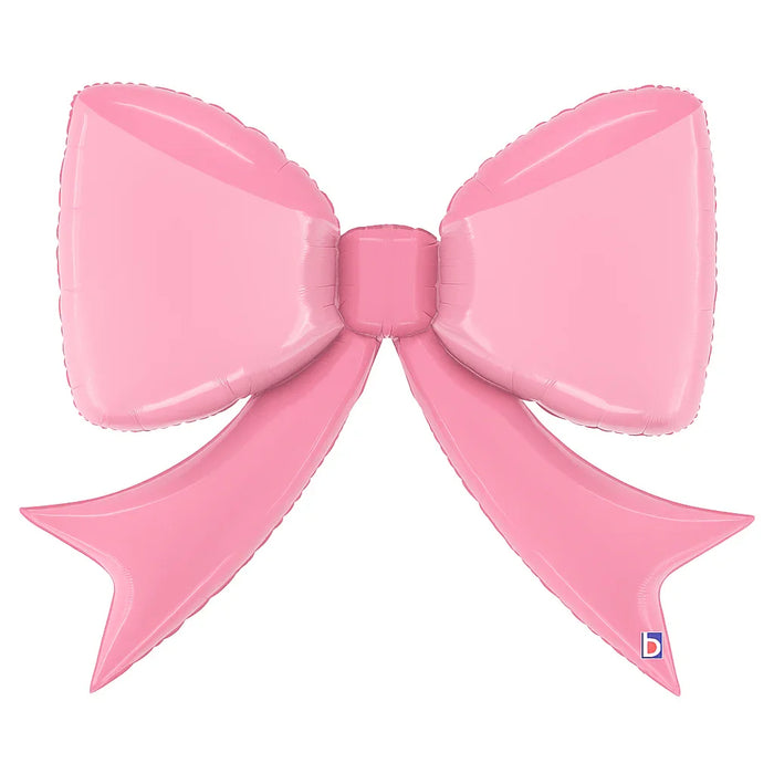 Pretty Pink Bow Supershape Mylar 41" | 1ct - Zurchers