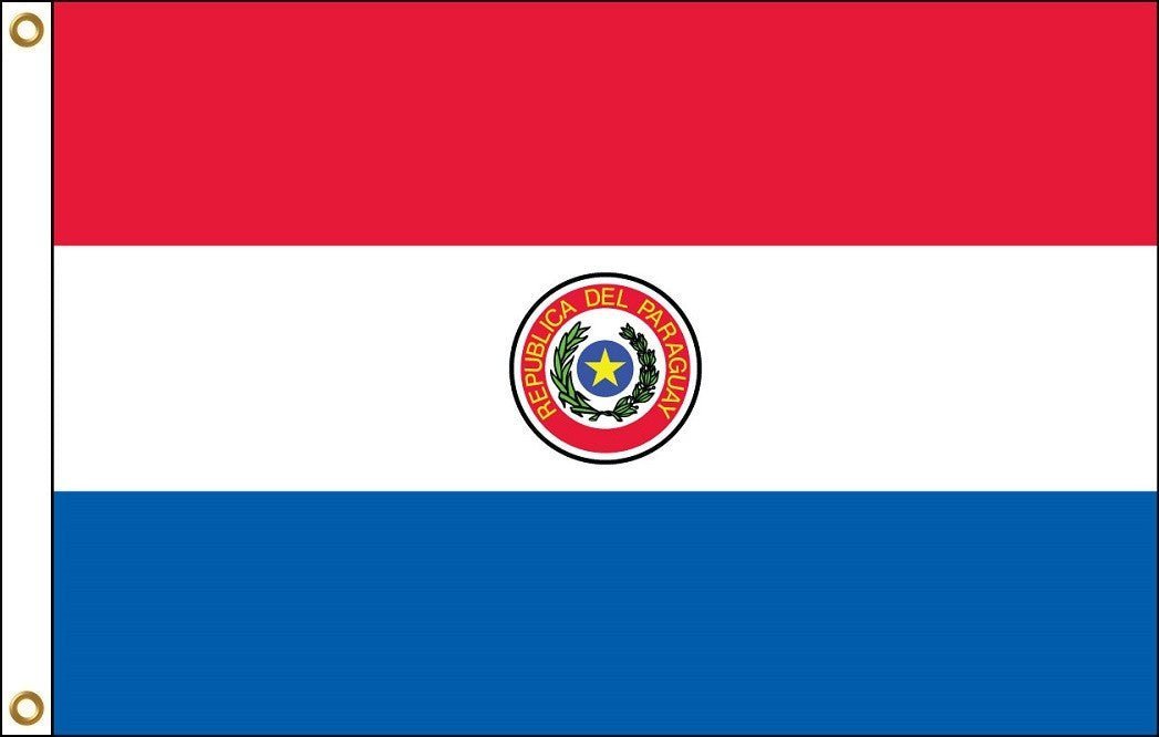 Paraguay Flag 5' x 3' | 1 ct - Zurchers