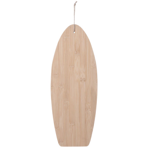 Surf Board Bamboo Serving  Platter, 18" x 7"