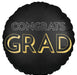 A 18-Inch Graduation Celebrate The Grad Satin Mylar Balloon.