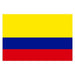 Colombia Flag with Stick | 4" x 6"