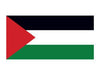 Palestine Flag with Stick | 4" x 6"