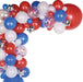 4th Of July Patriotic Balloon Garland Kit | 1Kit - Zurchers