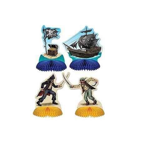 Pirate Playmates Centerpieces 5.5in | 4ct - Zurchers