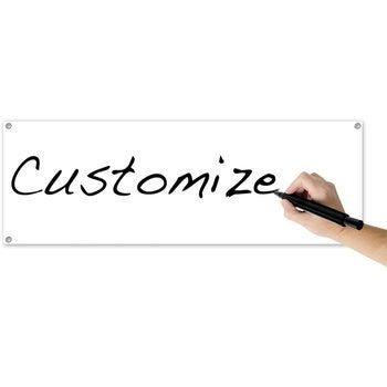Create Your Own Blank Sign Banner 21" x 60" |1 ct - Zurchers