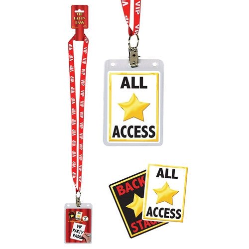 VIP Party Pass On Lanyard | 1ct - Zurchers