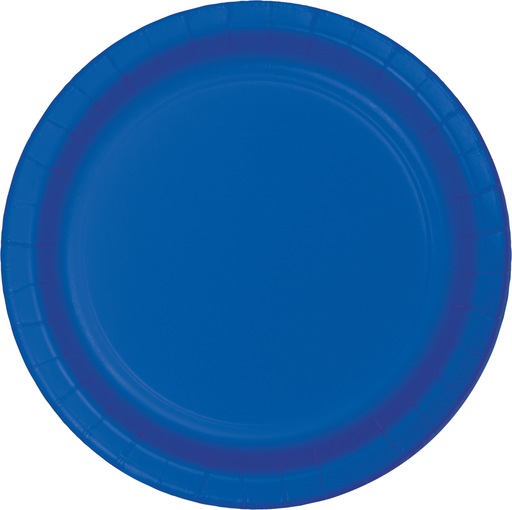 Cobalt Paper Plates 10" | 24ct