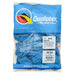 A 50 count package of Qualatex Robin's Egg Blue Latex Balloons.