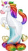 50" SuperShape Standing Unicorn Foil Balloon | 1 ct - Zurchers