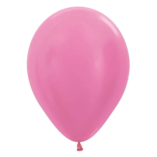 Pearl Fuchsia Latex Balloon w/ Helium & Hi - Float, 11" | 1 ct - Zurchers