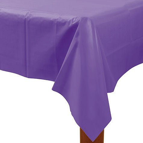 New Purple Rectangular Table Cover 54" x 108" | 1ct - Zurchers