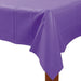New Purple Rectangular Table Cover 54" x 108" | 1ct - Zurchers