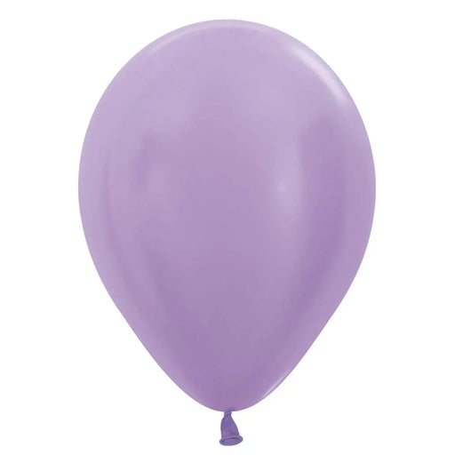 Pearl Lilac Latex Balloon w/ Helium & Hi - Float, 11" | 1 ct - Zurchers