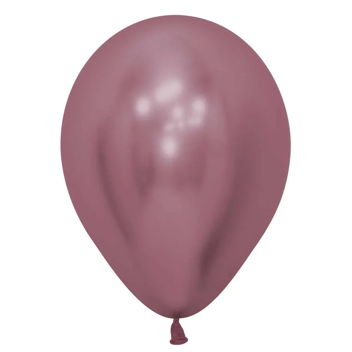 Reflex Pink Latex Balloon w/ Helium & Hi - Float, 11" | 1 ct - Zurchers