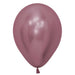 Reflex Pink Latex Balloon w/ Helium & Hi - Float, 11" | 1 ct - Zurchers