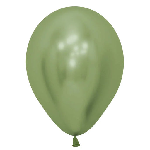 Reflex Green Latex Balloon w/ Helium & Hi - Float, 11" | 1 ct - Zurchers