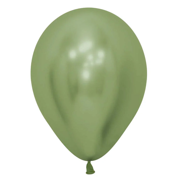 Reflex Green Latex Balloon w/ Helium & Hi - Float, 11" | 1 ct - Zurchers