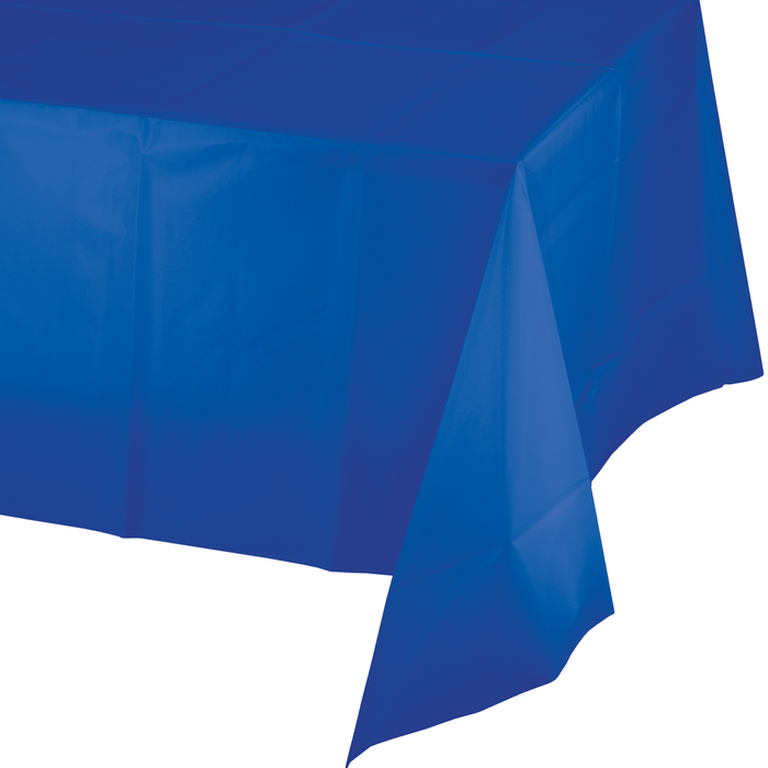 54x108 Cobalt Tablecover | 1ct - Zurchers