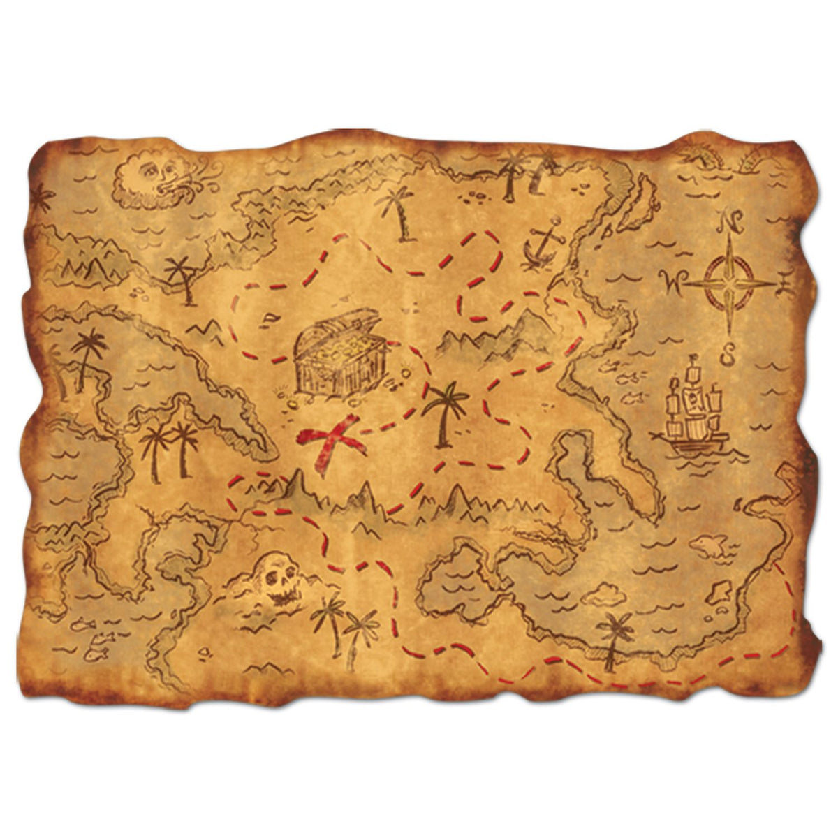Pirate Treasure Map, 12