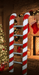 6 - Foot Giant Candy Cane Display – Handcrafted Holiday Decor for Luxe Seasonal Spaces | 1ct - Zurchers