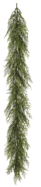 6' Ultra Deluxe Mixed Cedar Garland Green | 1ct - Zurchers