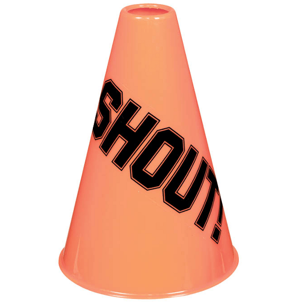 School Spirit Orange Megaphone - Zurchers