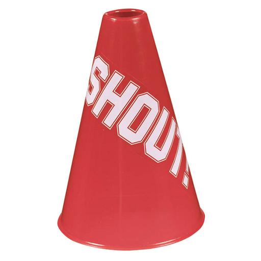 School Spirit Red Megaphone | 1ct - Zurchers