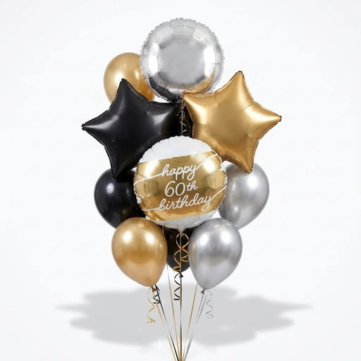 60th Birthday Balloon Bouquet